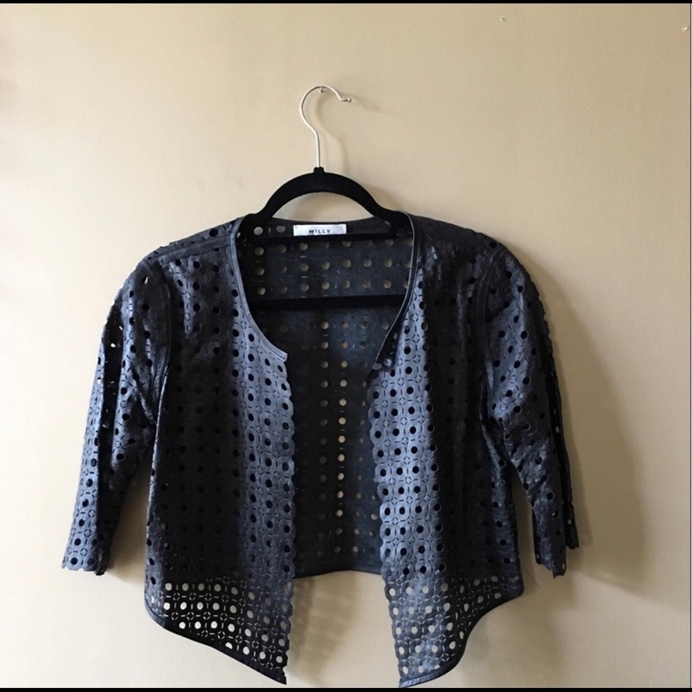 Milly leather jacket